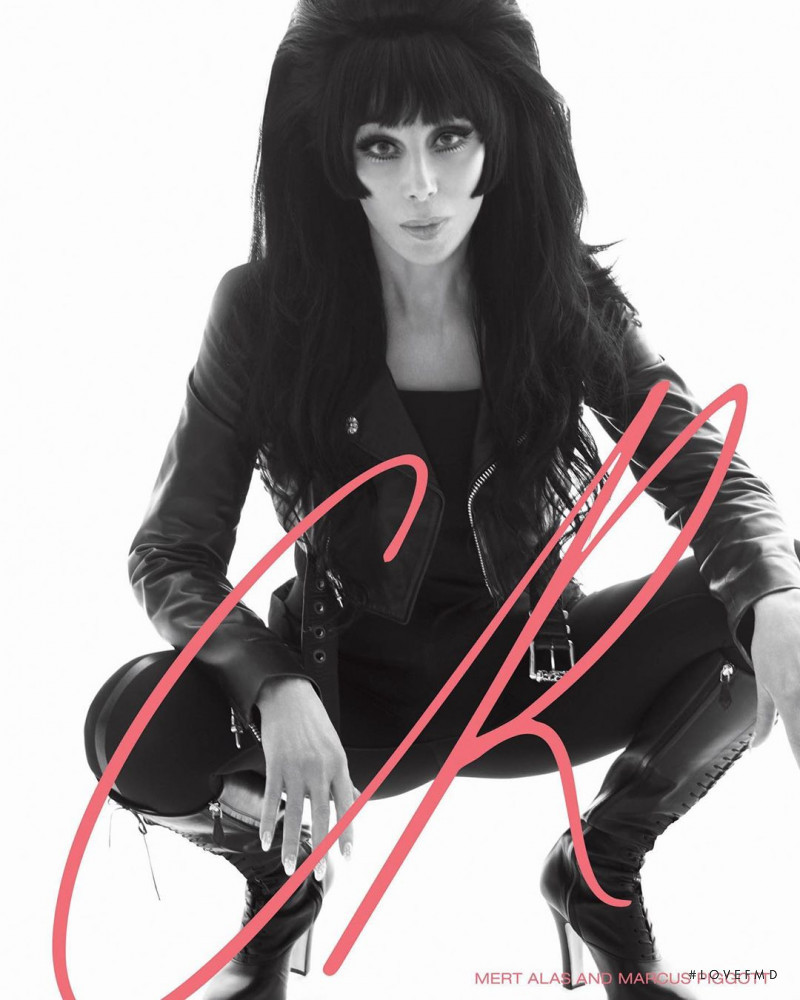 Cher featured on the CR Fashion Book cover from March 2020