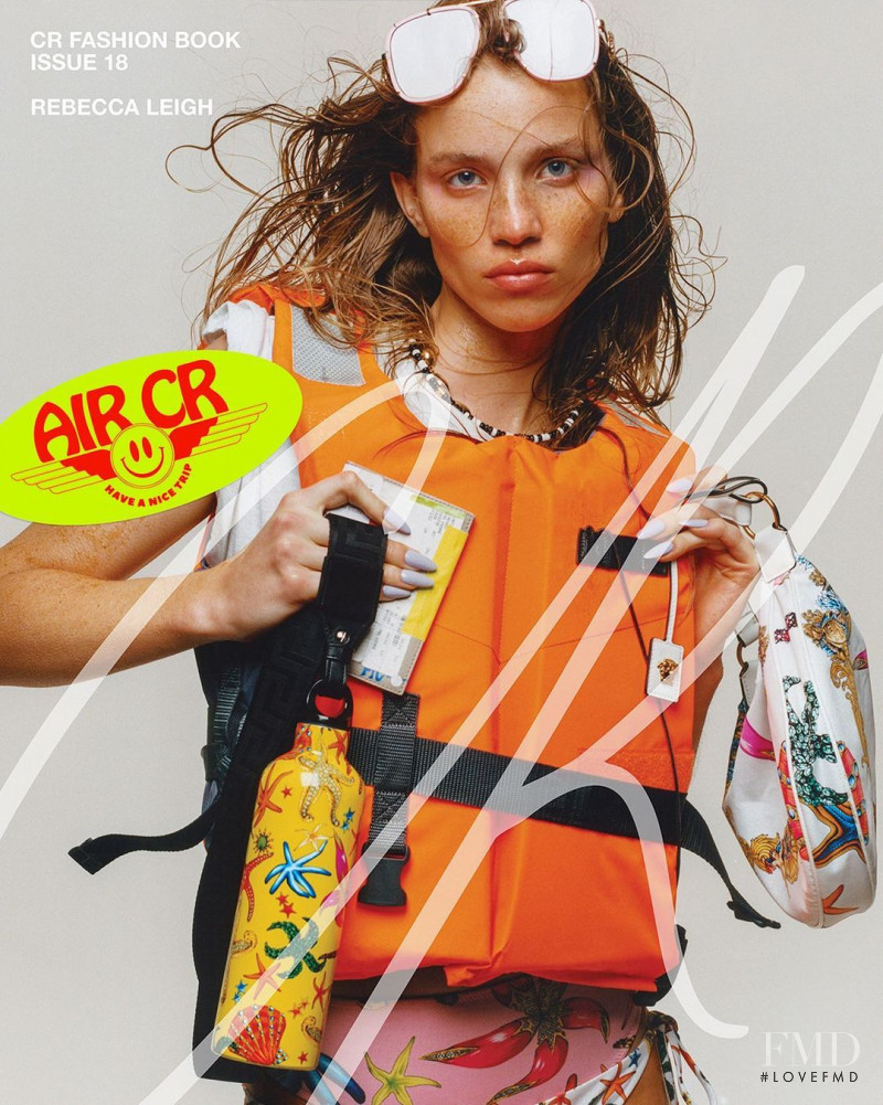Rebecca Leigh Longendyke featured on the CR Fashion Book cover from March 2021