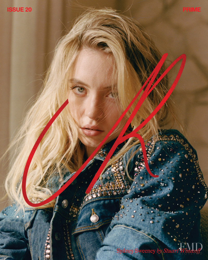  Sydney Sweeney featured on the CR Fashion Book cover from March 2022