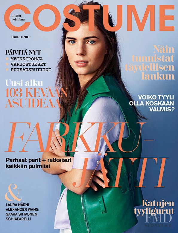  featured on the Costume Finland cover from February 2013