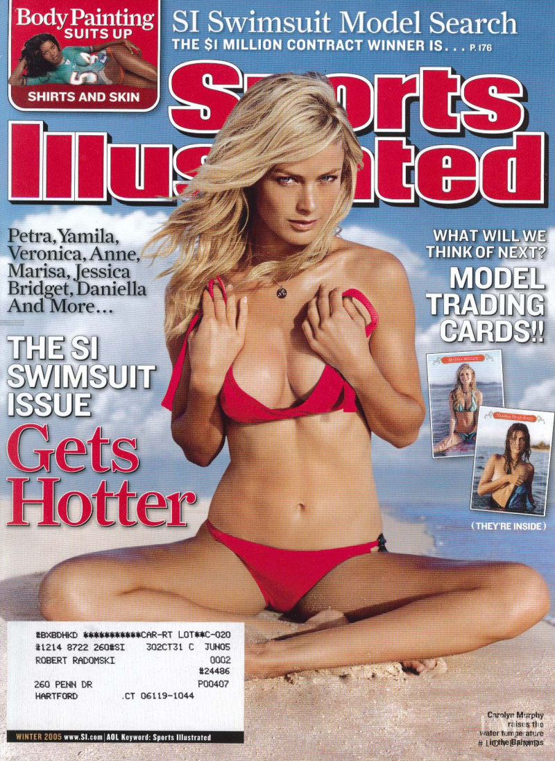 Carolyn Murphy featured on the Sports Illustrated Swimsuit cover from March 2005