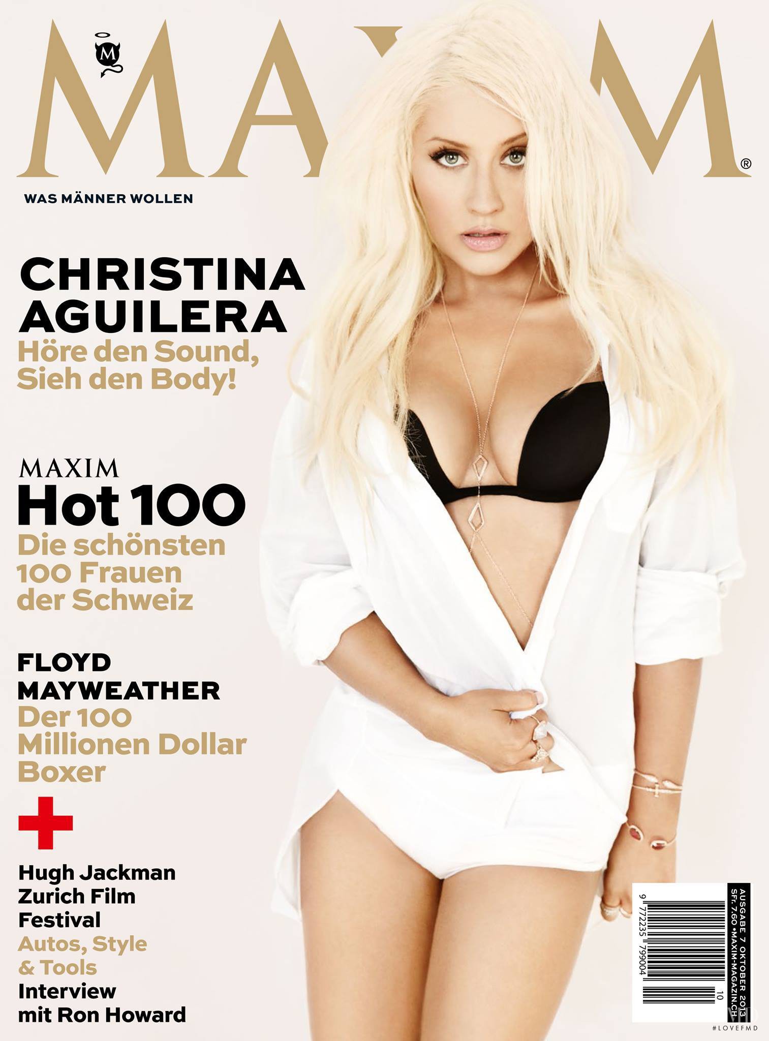 Christina aguilera maxim mag