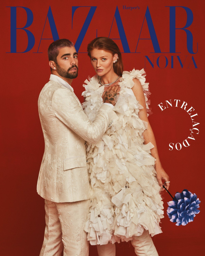 Pedro Scooby featured on the Harper\'s Bazaar Noiva cover from November 2022