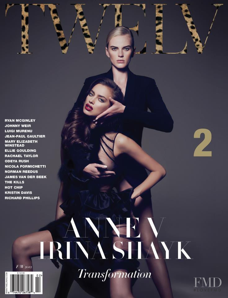 Anne Vyalitsyna, Irina Shayk featured on the TWELV cover from November 2012