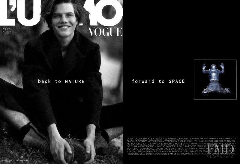 Keith Townsend
 featured on the L\'Uomo Vogue cover from November 1999