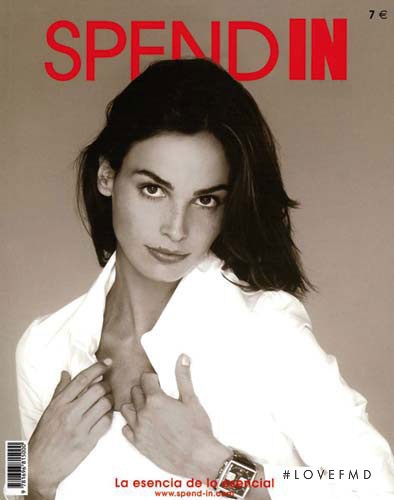 Ines Sastre featured on the Spend In cover from September 2004
