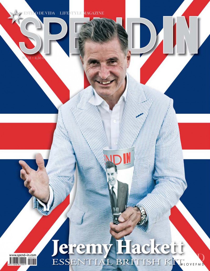 Jeremy Hackett featured on the Spend In cover from December 2009