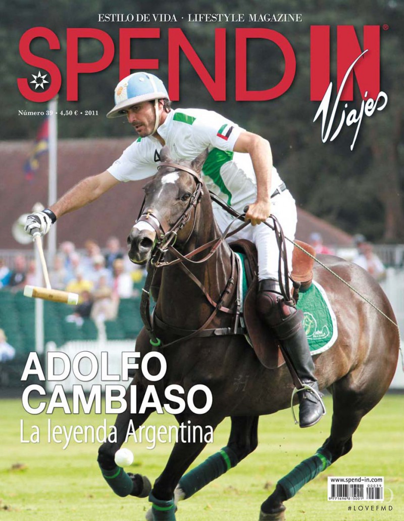 Adolfo Cambiaso featured on the Spend In cover from January 2011
