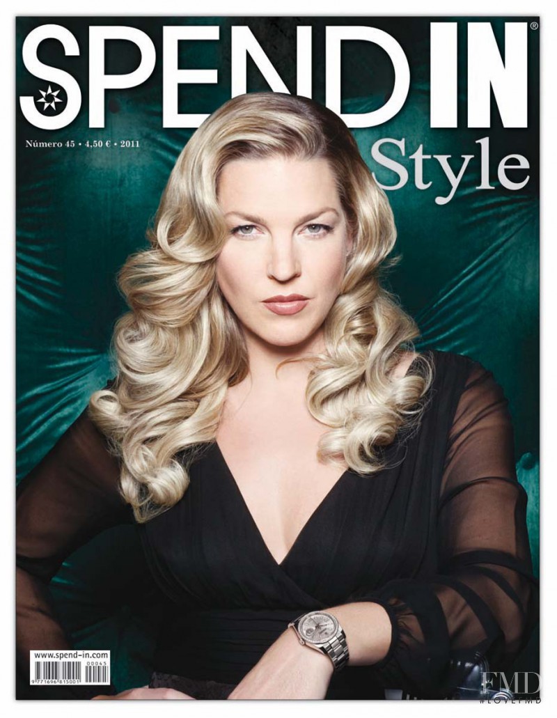 Diana Krall featured on the Spend In cover from October 2011