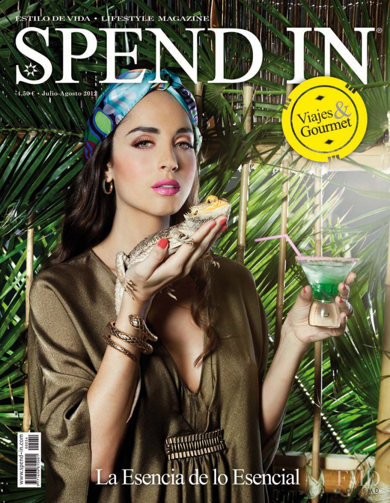 Lorena Ayala featured on the Spend In cover from July 2012
