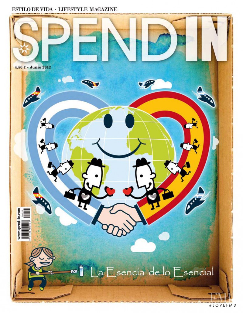  featured on the Spend In cover from June 2012