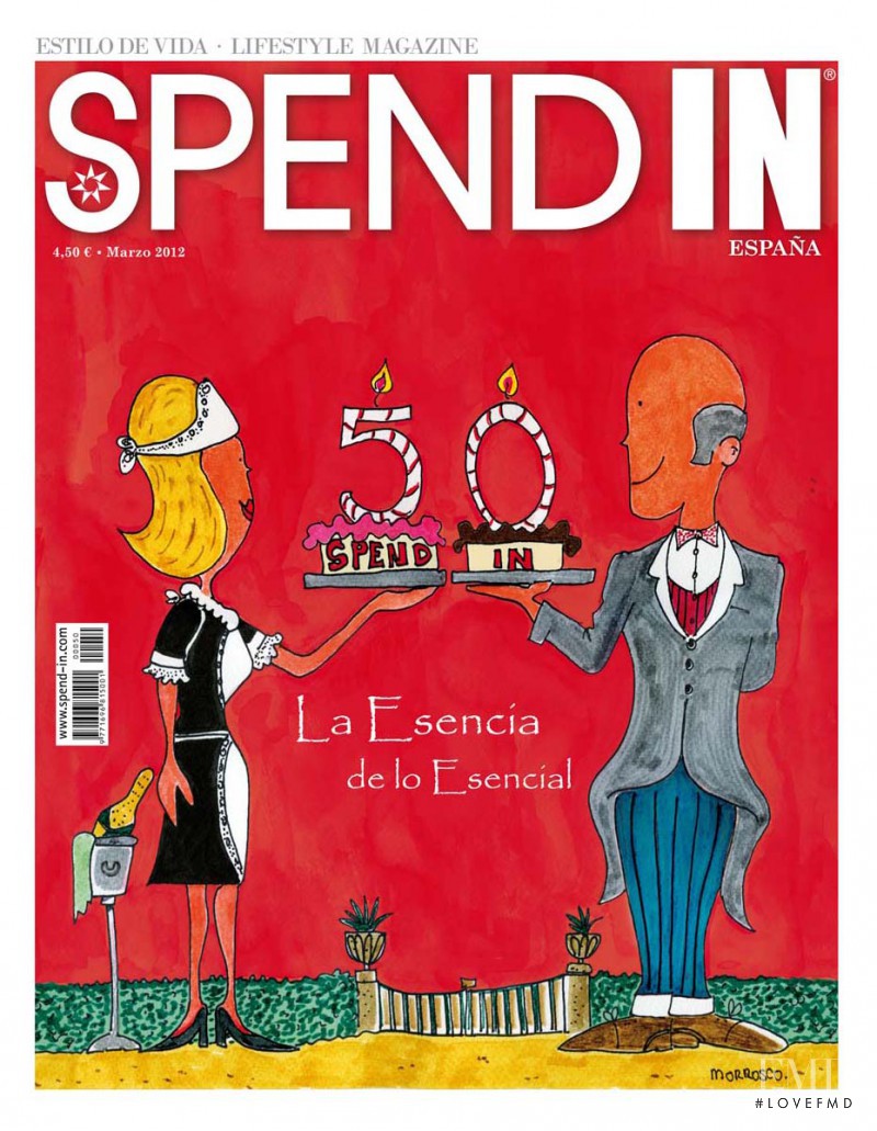  featured on the Spend In cover from March 2012