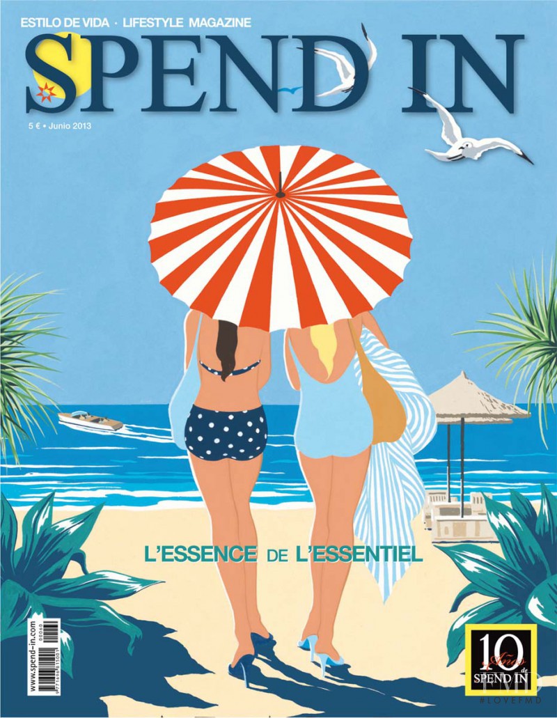  featured on the Spend In cover from June 2013