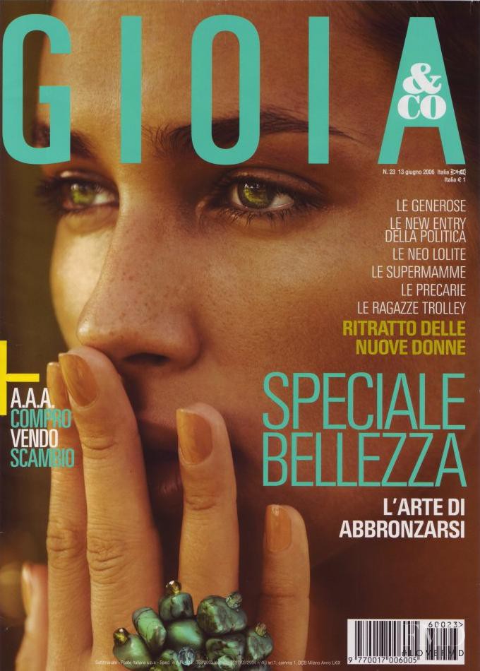 Ioana Ghiran featured on the Gioia cover from June 2006
