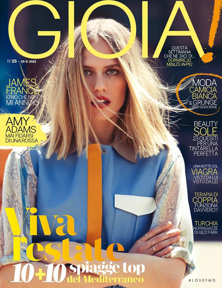 Tosca Dekker featured on the Gioia cover from June 2013