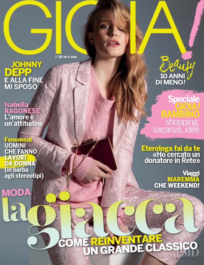 Vilde Gotschalksen featured on the Gioia cover from April 2014