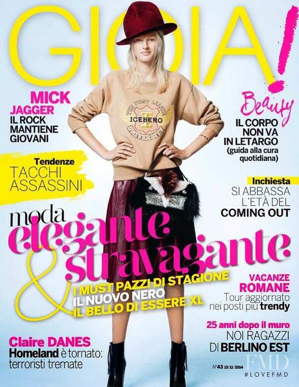 Lisa Alverman featured on the Gioia cover from November 2014
