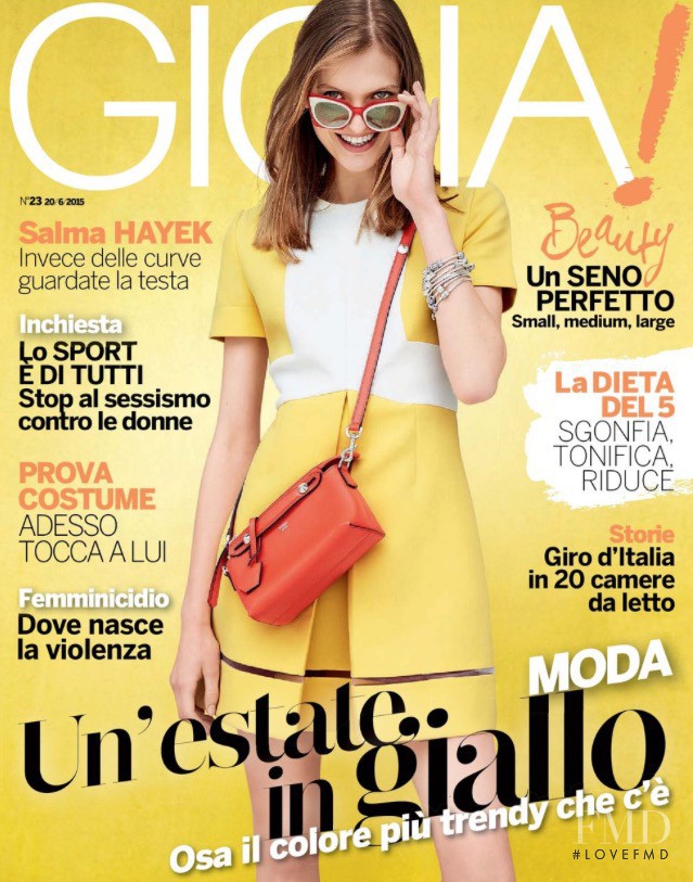 Sophie Kanny featured on the Gioia cover from June 2015