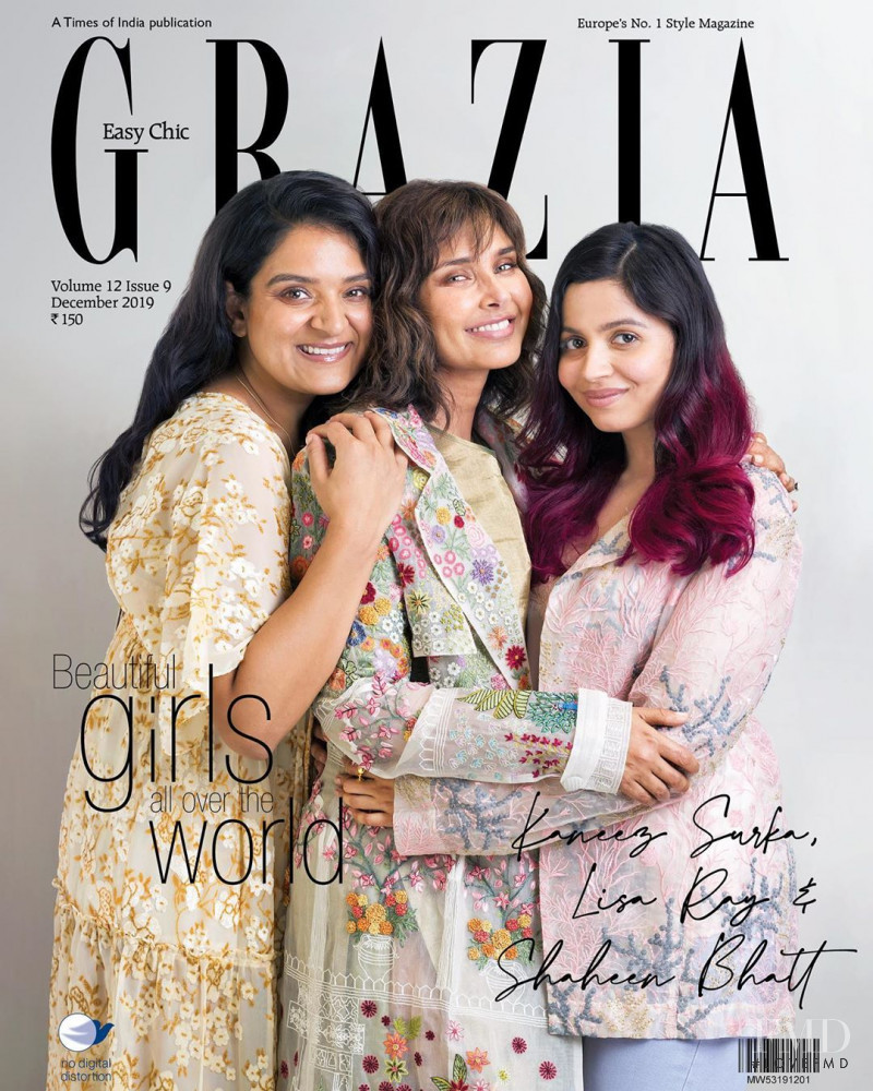  featured on the Grazia India cover from December 2019