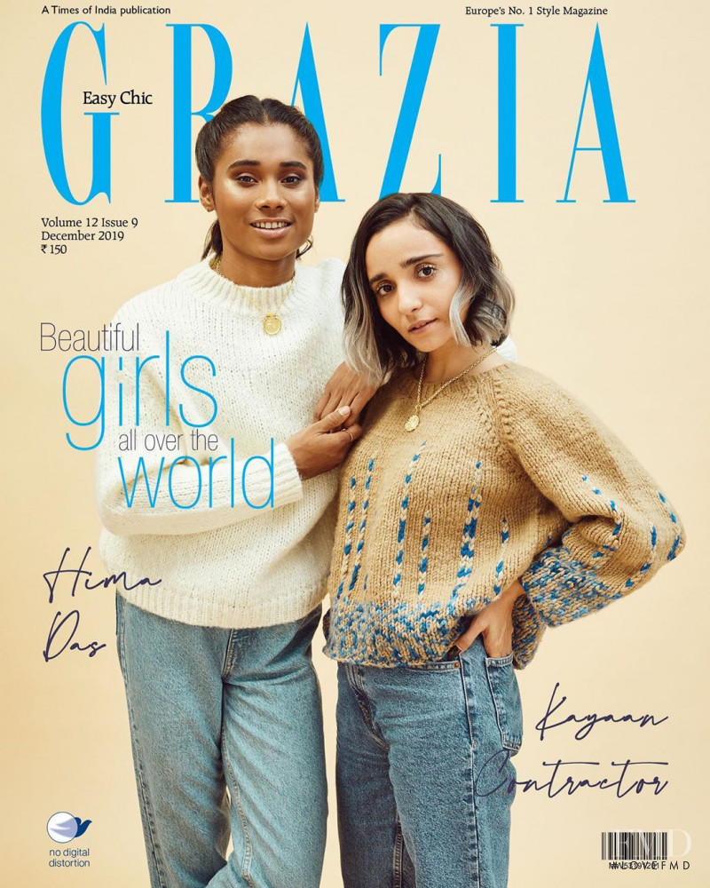 featured on the Grazia India cover from December 2019