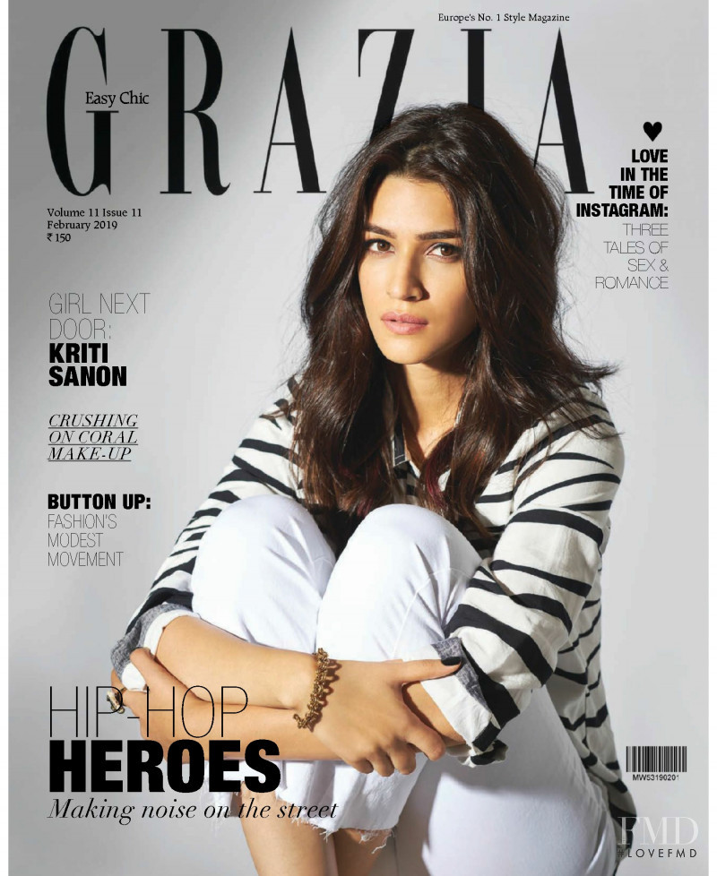  featured on the Grazia India cover from February 2019