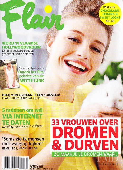  featured on the Flair Belgium cover from April 2011