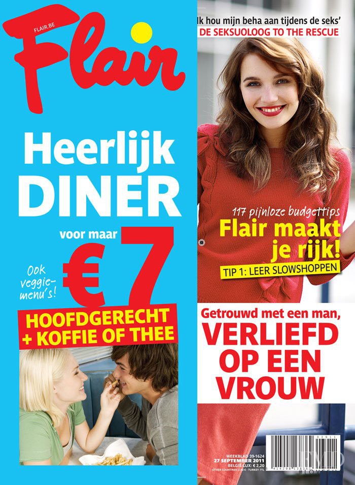  featured on the Flair Belgium cover from September 2011