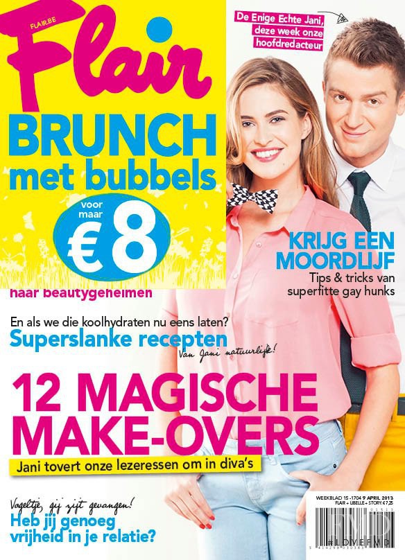  featured on the Flair Belgium cover from April 2013