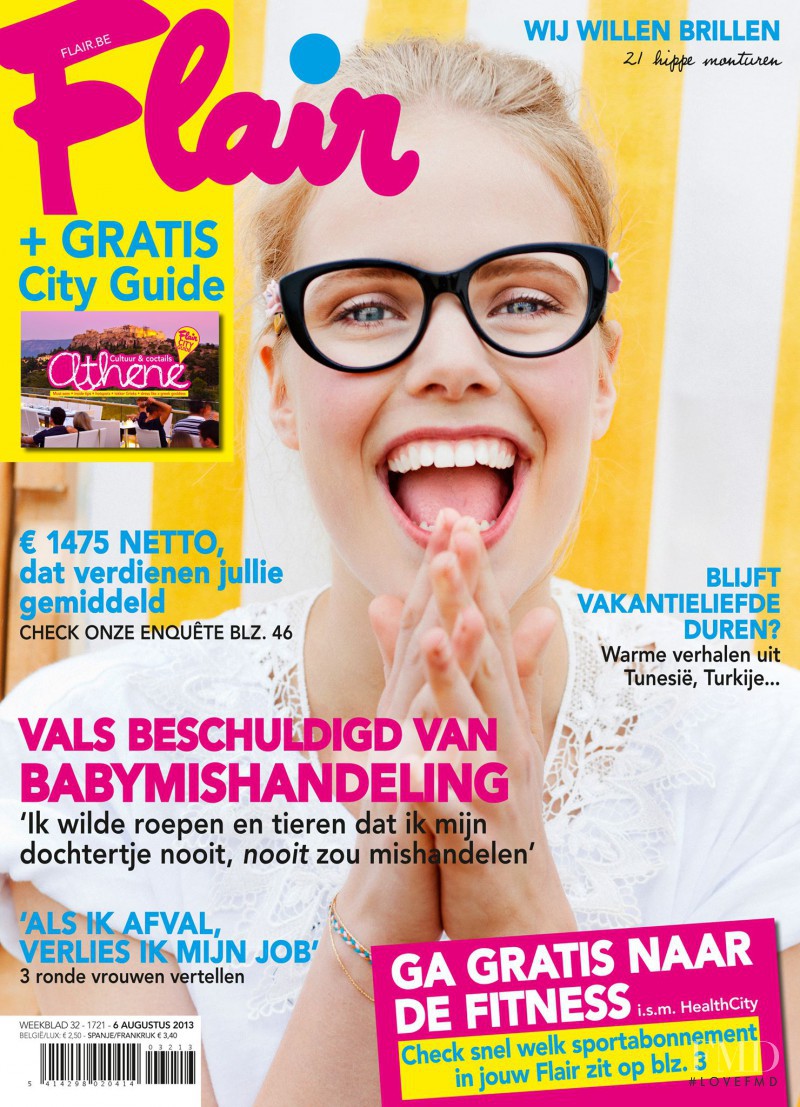  featured on the Flair Belgium cover from August 2013