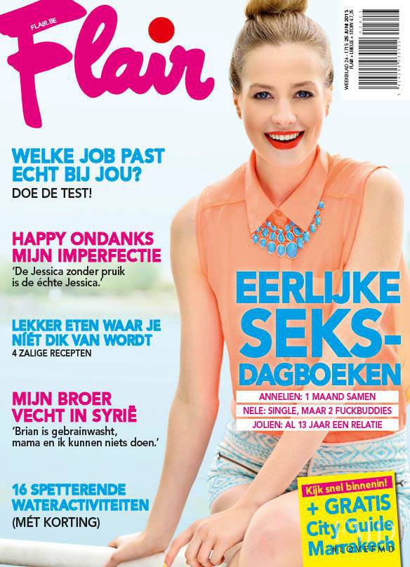  featured on the Flair Belgium cover from June 2013