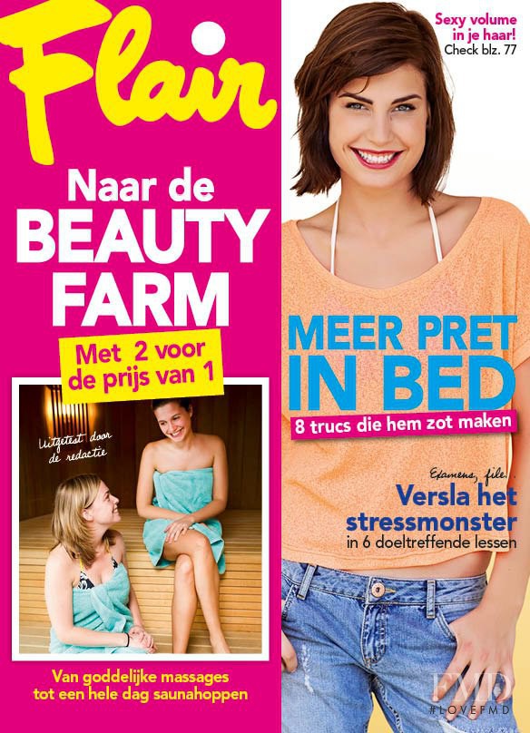  featured on the Flair Belgium cover from March 2013