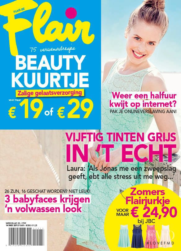  featured on the Flair Belgium cover from May 2013