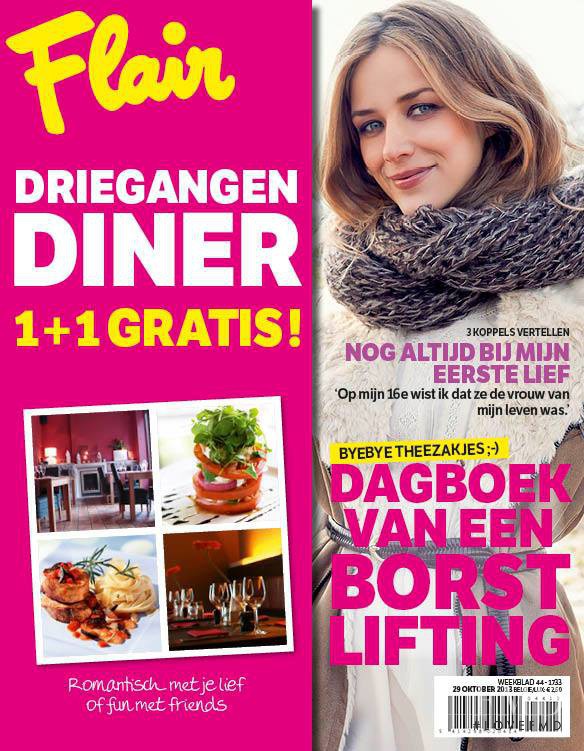  featured on the Flair Belgium cover from October 2013
