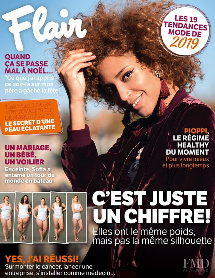Ishioma Okenmor featured on the Flair Belgium cover from December 2018