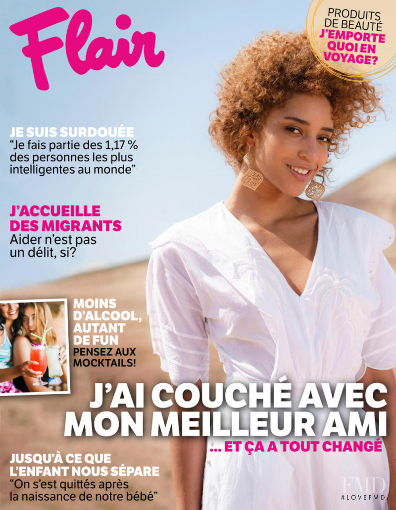 Ishioma Okenmor featured on the Flair Belgium cover from June 2018