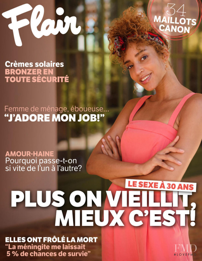 Ishioma Okenmor featured on the Flair Belgium cover from May 2018