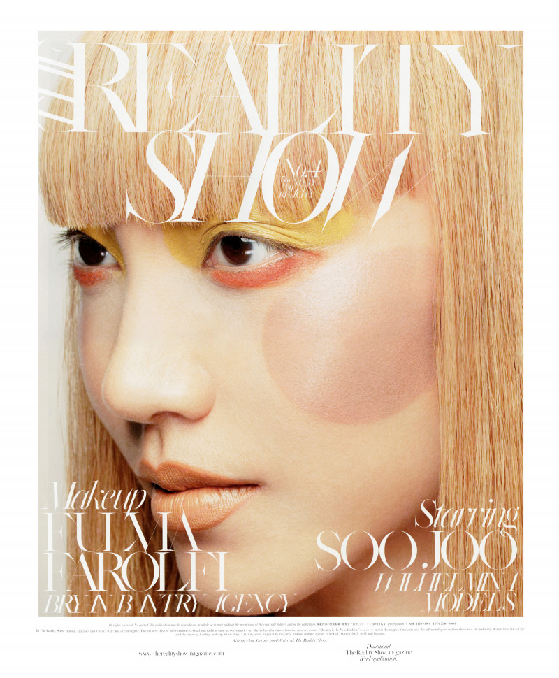 Soo Joo Park featured on the The Reality Show cover from December 2012