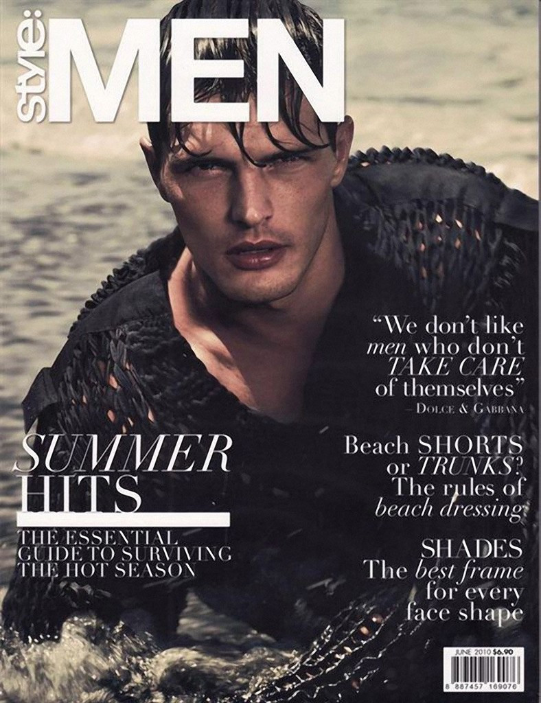 Diego Miguel featured on the Style: Men Singapore cover from June 2010