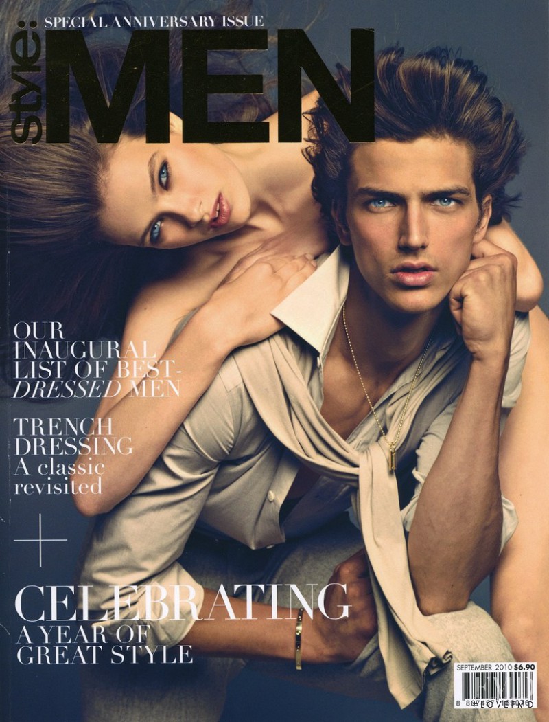 Marianna Eremenko featured on the Style: Men Singapore cover from September 2010
