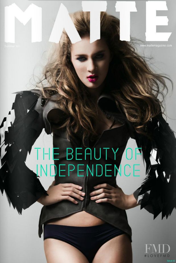  featured on the MATTE cover from September 2011