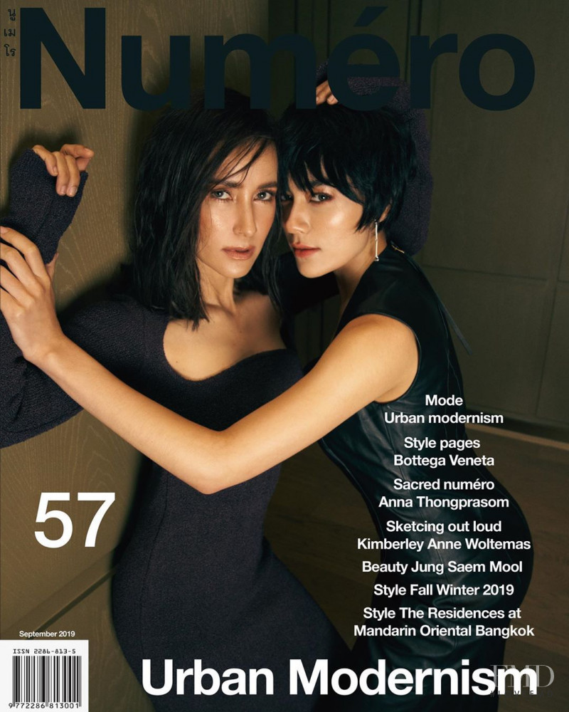 Ann Thongprasom, Kimberley Anne Woltemas featured on the Numéro Thailand cover from September 2019