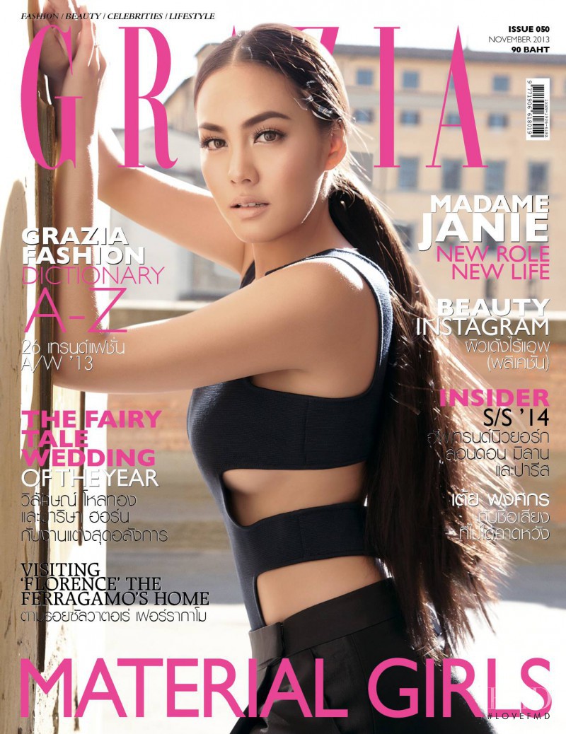  featured on the Grazia Thailand cover from November 2013
