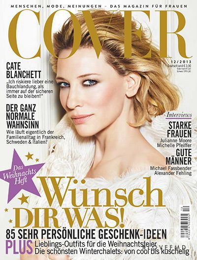 Cate Blanchett featured on the Cover Germany cover from December 2013