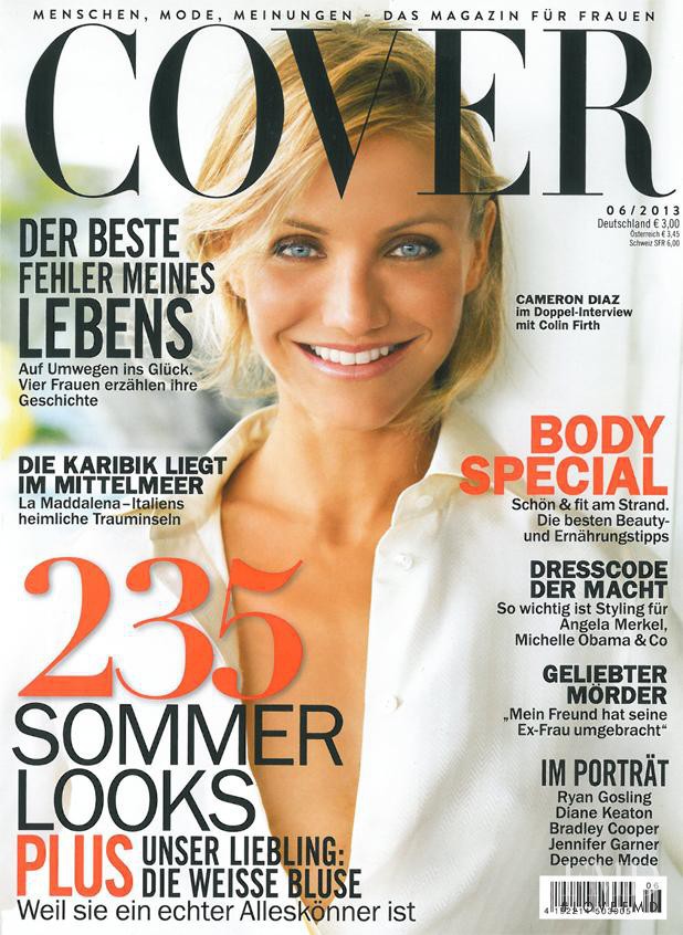 Cameron Diaz featured on the Cover Germany cover from June 2013