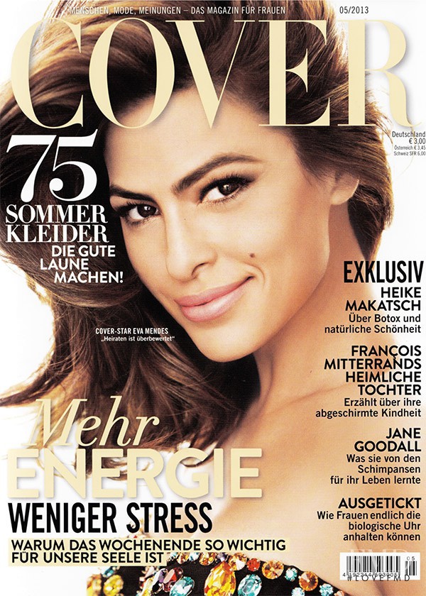 Eva Mendes featured on the Cover Germany cover from May 2013