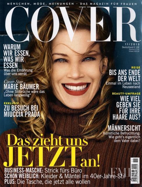 Marie Bäumer featured on the Cover Germany cover from November 2013