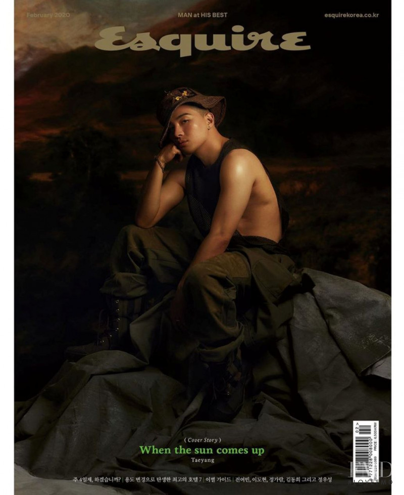  featured on the Esquire Korea cover from February 2020