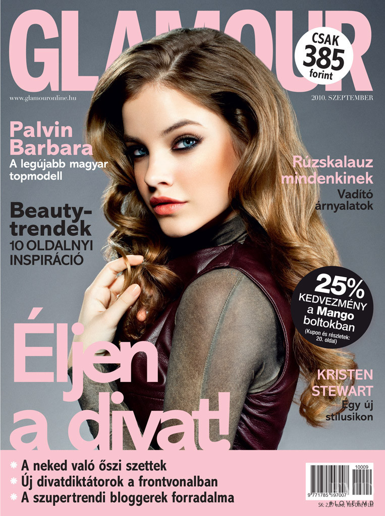 Barbara Palvin featured on the Glamour Hungary cover from September 2010