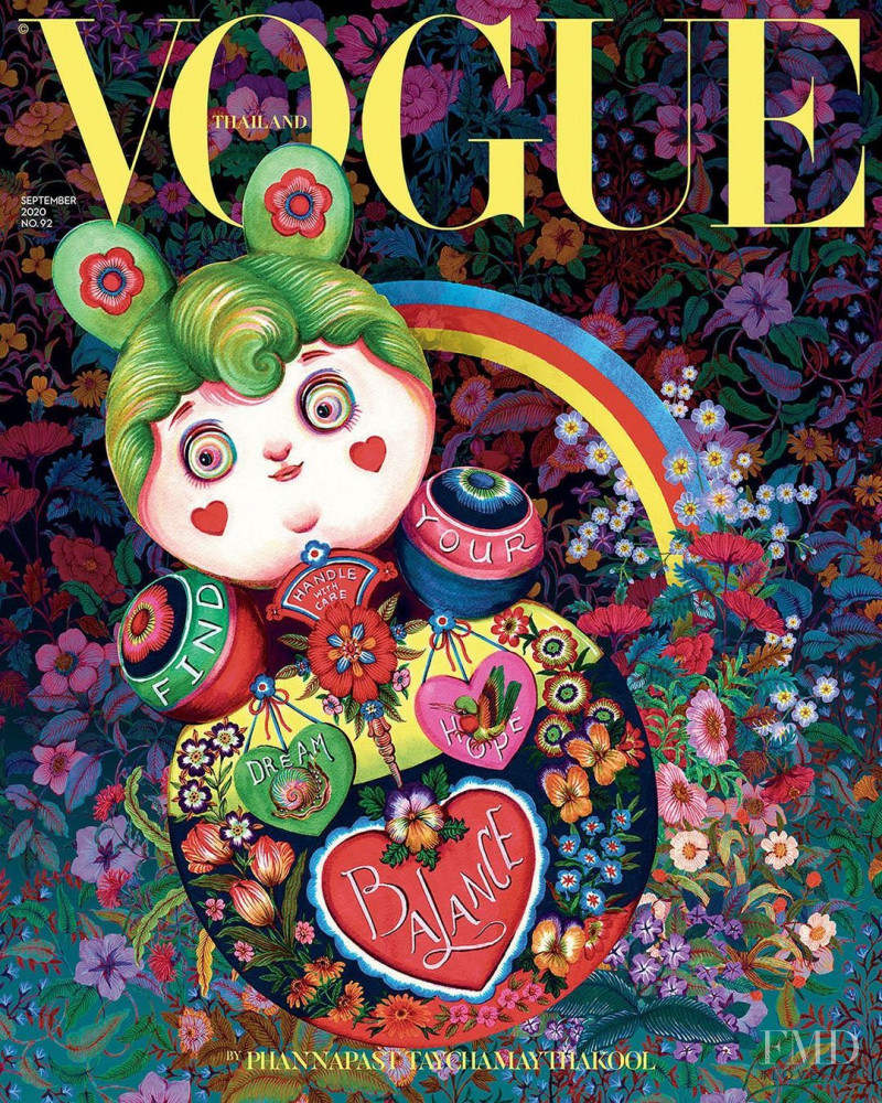  featured on the Vogue Thailand cover from September 2020