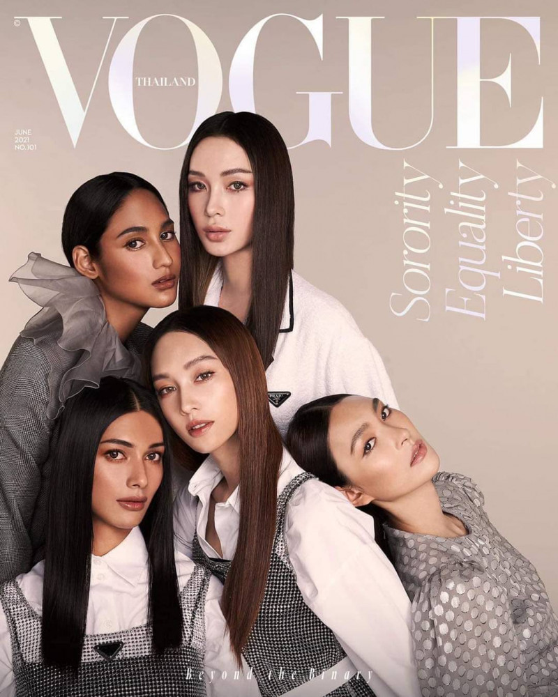  featured on the Vogue Thailand cover from June 2021